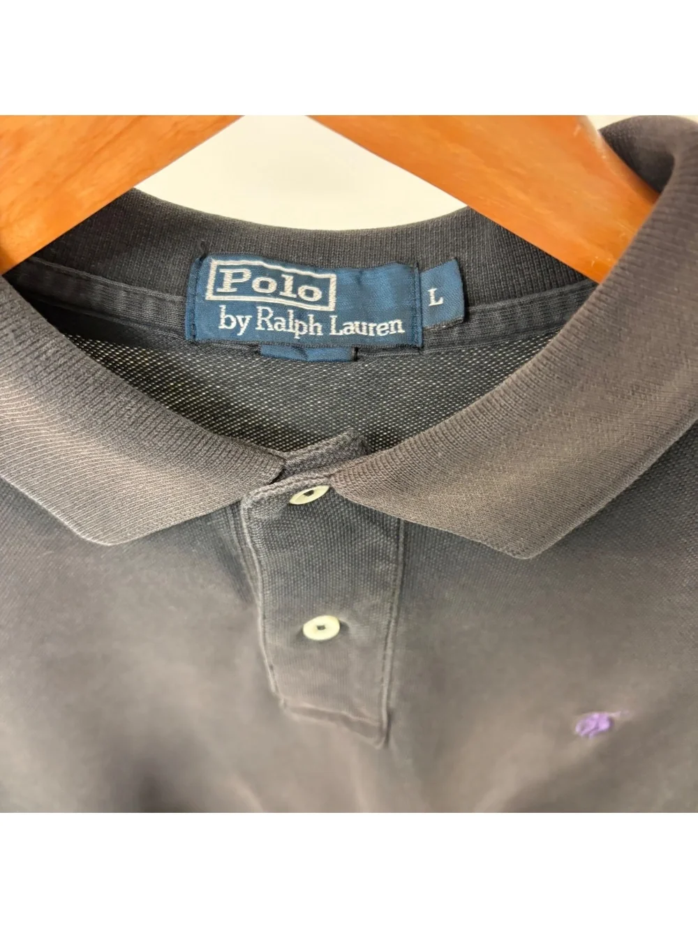 Black and Purple Polo